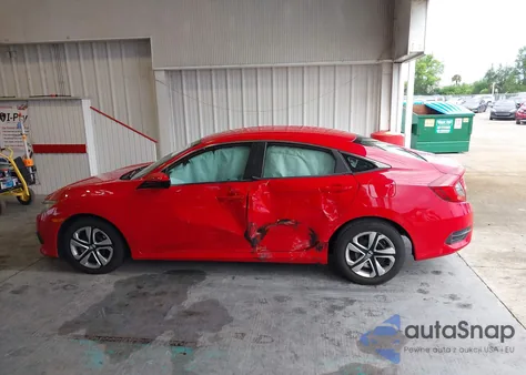 2018 Honda Civic Lx из США, поврежденный, VIN 2HGFC2F5XJH595339